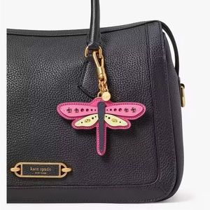 Kate Spade Dragonfly Key Chain Luggage Tag NWT